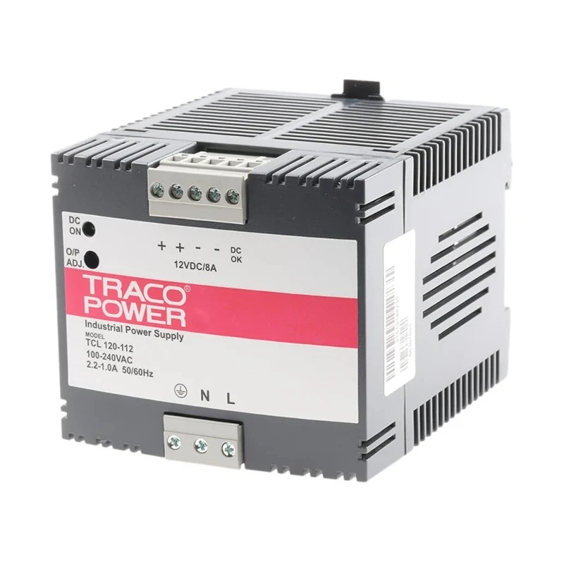 TRACOPOWER TCL Switched Mode DIN Rail Power Supply 15V DC 8A Output 96W TCL 120-112