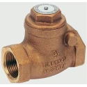 RS PRO Bronze Threaded Single Check Valve 1 in BSPT, 20 bar 510-3766