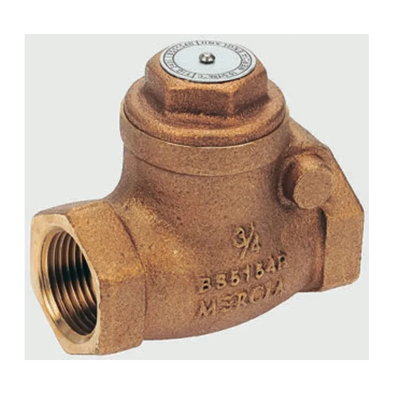 RS PRO Bronze Threaded Single Check Valve 1 in BSPT, 20 bar 510-3766