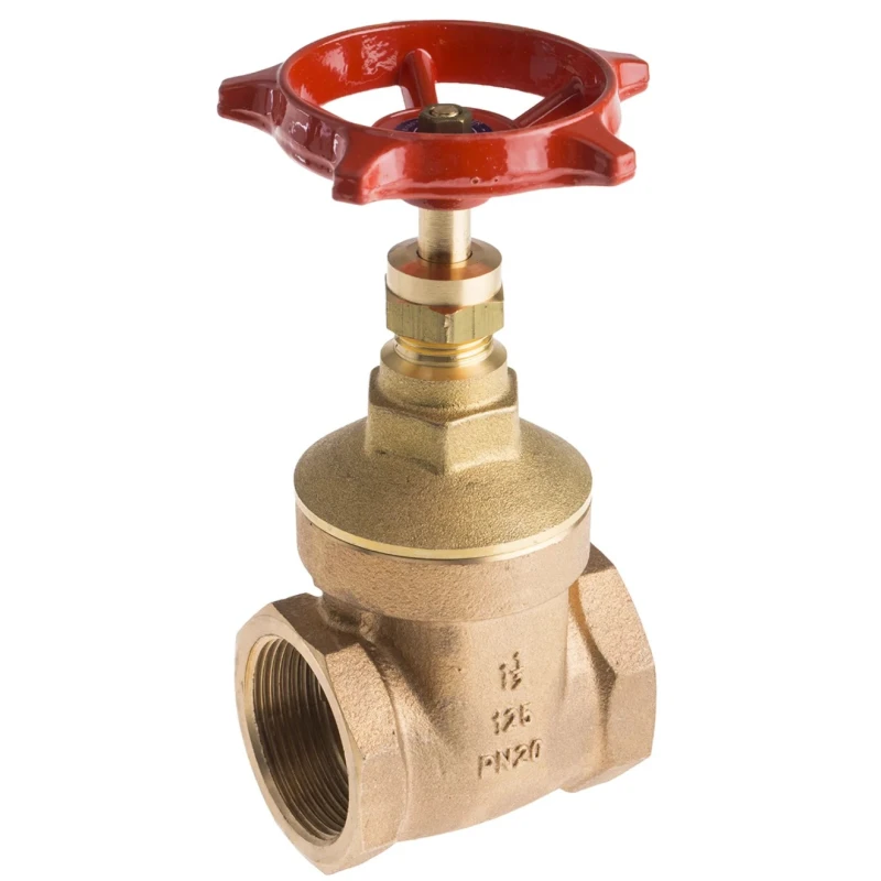 RS PRO Bronze Body Gate Valve 1 to 1/2 in Female Ports 20 bar Maximum Operating Pressure 510-3823