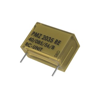 KEMET Paper Capacitor X1 Through Hole Mount 100nF 400V AC 1kV DC PMZ2035