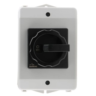 Siemens 3-Pole Fixed Isolator Switch IP65, 16A, 8 kW, 690V AC, SENTRON Series