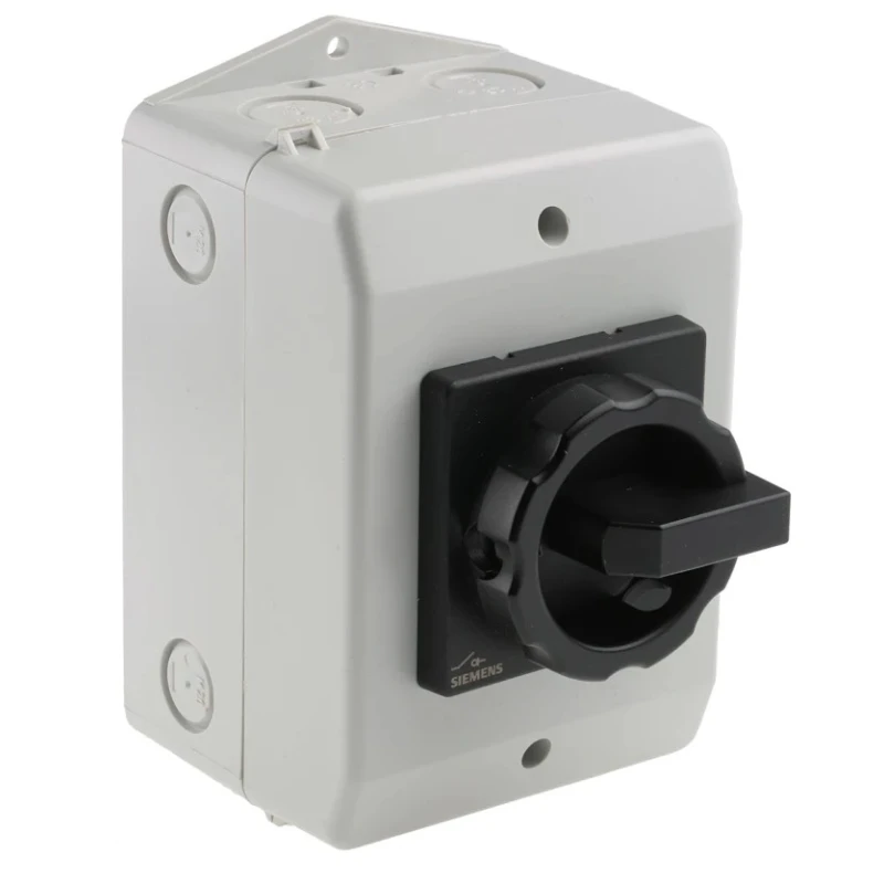 Siemens 3-Pole Fixed Isolator Switch IP65, 16A, 8 kW, 690V AC, SENTRON Series 