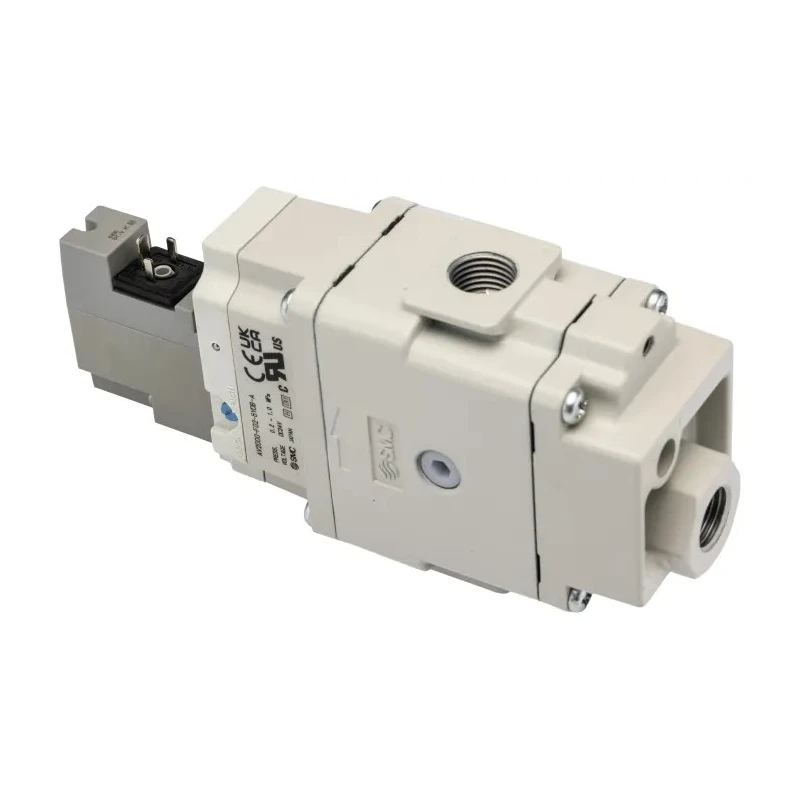 SMC Pneumatic Solenoid Start-Up Valve G AV Series 24V dc, 2433 L/min, 1/4 in Port, Die Cast Aluminium Body AV2000-F02-5YOB-A