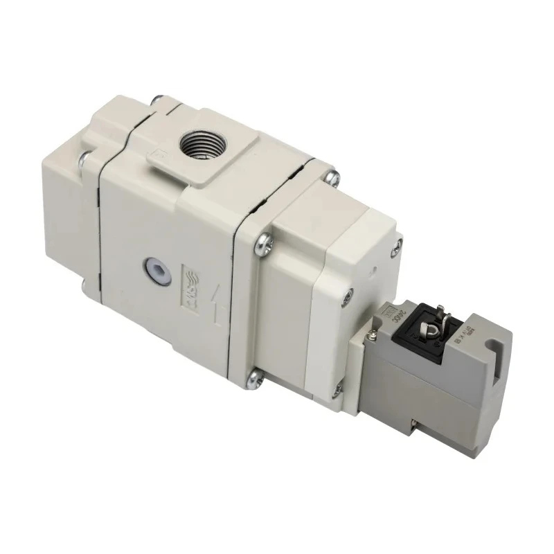 SMC Pneumatic Solenoid Start-Up Valve G AV Series 24V dc, 2433 L/min, 1/4 in Port, Die Cast Aluminium Body AV2000-F02-5YOB-A