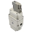 SMC Pneumatic Solenoid Start-Up Valve G AV Series 24V dc, 2433 L/min, 1/4 in Port, Die Cast Aluminium Body AV2000-F02-5YOB-A