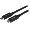 StarTech.com USB 3.1 Male USB Type C to Male USB Type C Black 1 m USB31CC1M