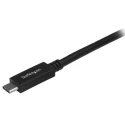 StarTech.com USB 3.1 Male USB Type C to Male USB Type C Black 1 m USB31CC1M