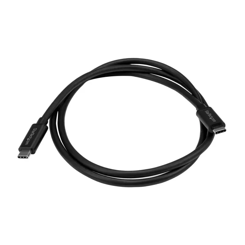 StarTech.com USB 3.1 Male USB Type C to Male USB Type C Black 1 m USB31CC1M