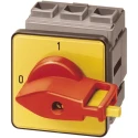 Siemens 3-Pole Panel Mount Isolator Switch IP65, 25A, 9.5kW 