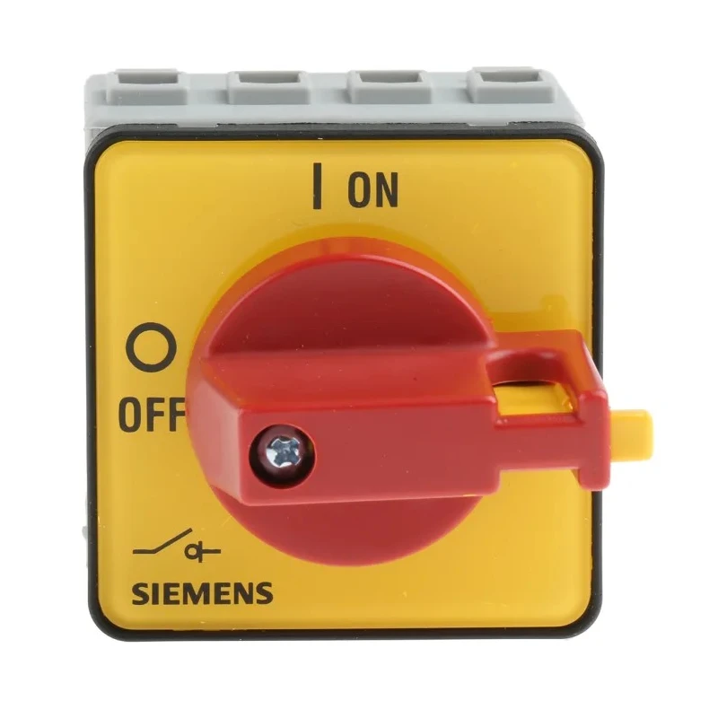Siemens 3-Pole Panel Mount Isolator Switch IP65, 16A, 8 kW 