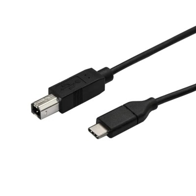 StarTech.com USB 2.0 Male USB Type C to Male USB B Cable 500mm USB2CB50CM