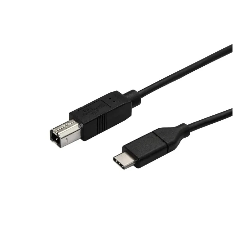StarTech.com USB 2.0 Male USB Type C to Male USB B Cable 500mm USB2CB50CM