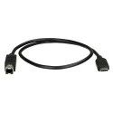 StarTech.com USB 2.0 Male USB Type C to Male USB B Cable 500mm USB2CB50CM