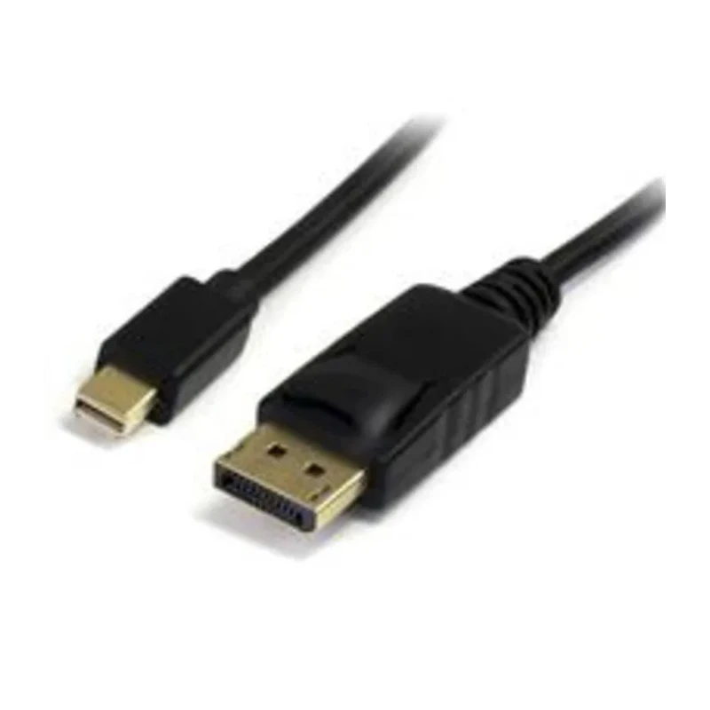 StarTech.com Male Mini DisplayPort to Male DisplayPort Polyvinyl Chloride Cable 1m MDP2DPMM1M