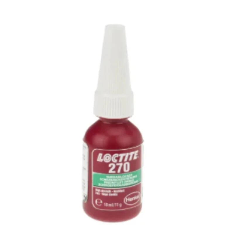 Loctite High Strength Green Threadlocking Adhesive Liquid 10 ml Bottle, 24 h Cure Time 27016