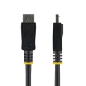 StarTech.com Male DisplayPort to Male DisplayPort Polyvinyl Chloride Cable 1.8m DISPLPORT6L