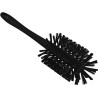 Vikan Black Bottle Brush with Polypropylene Handle and Bristles, 430mm Length, 90mm Diameter, Model 5381909