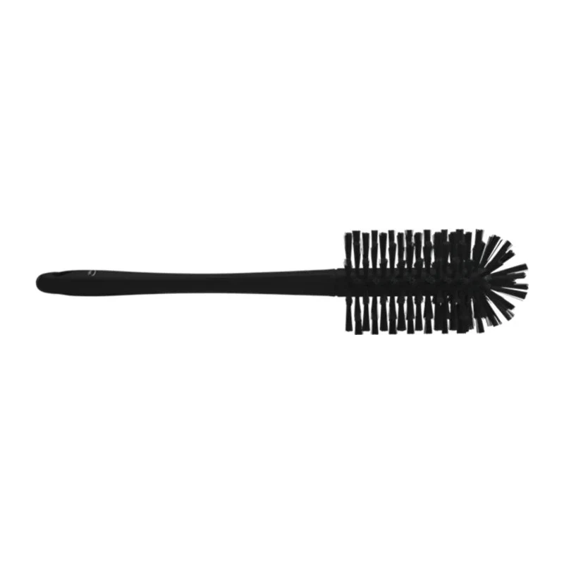 Vikan Black Bottle Brush with Polypropylene Handle and Bristles, 430mm Length, 90mm Diameter, Model 5381909