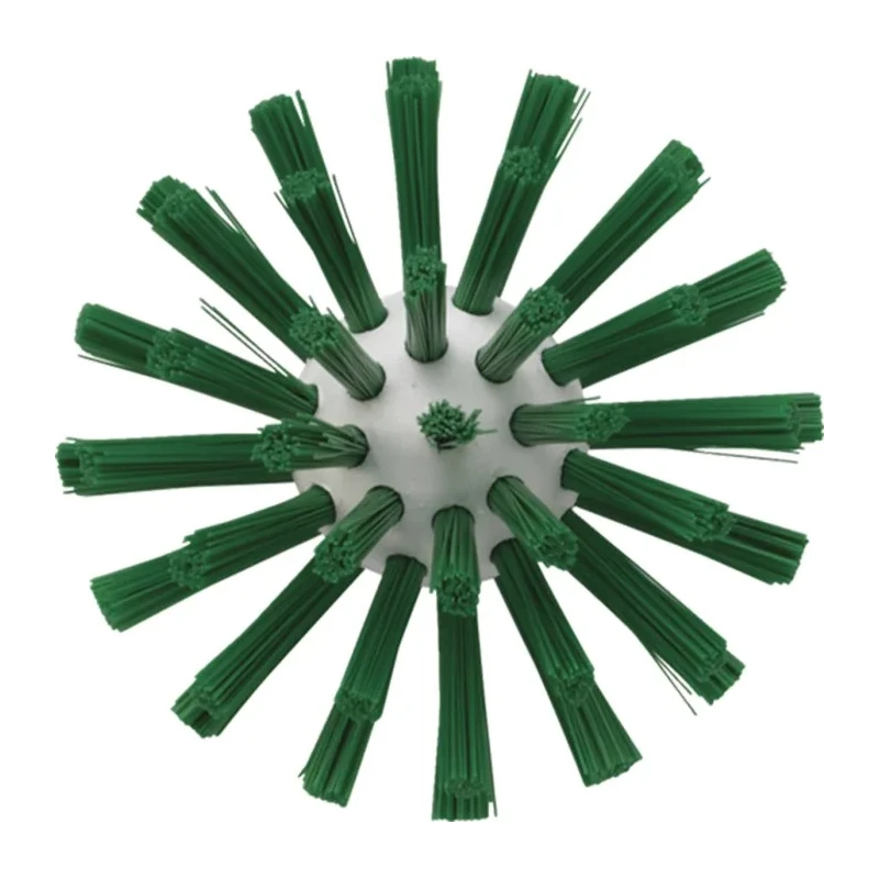 Vikan Green Bottle Brush, 24 mm Bristle Length, 155 mm Overall Length, 77 mm Brush Diameter 5380772
