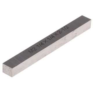 RS PRO Square Tool Bit High-Speed Steel (HSS) 2.5in Overall Length, Grade M2, Ground Finish 522-7733