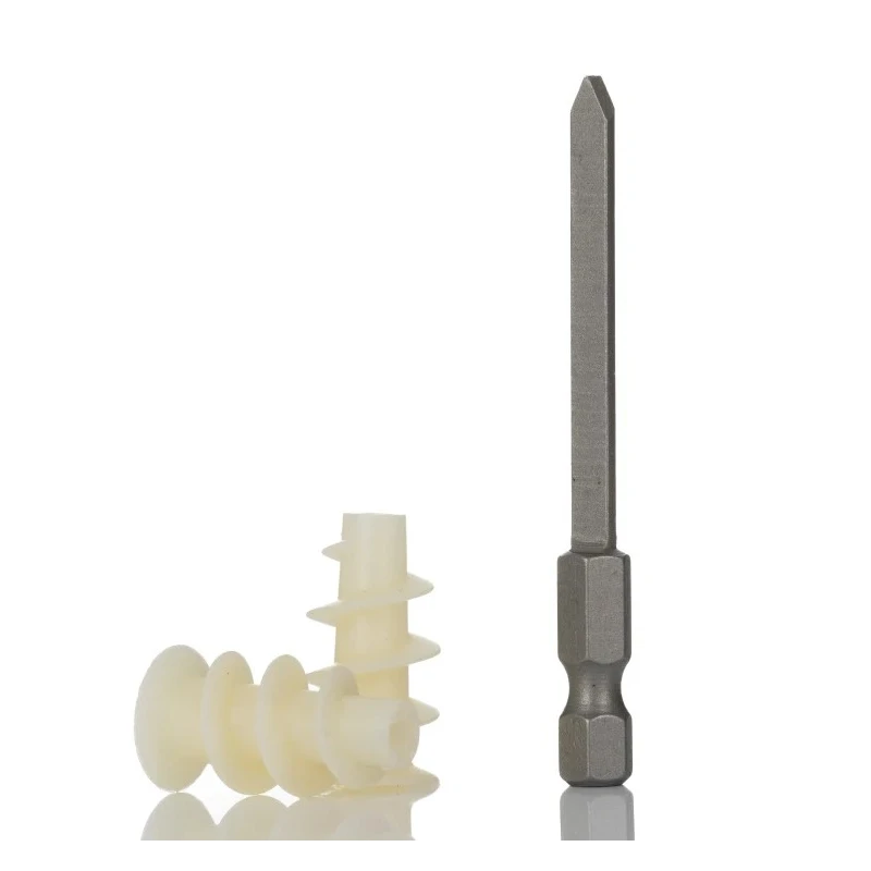 RS PRO White Plastic Wall Plug 24mm Length Suitable for Maximum 15mm Fixing Thickness 523-8957