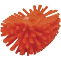 Vikan Hard Bristle Scrubbing Brush Orange 40 mm Bristle Length Polypropylene Handle Tank Brush 205mm Width 130mm Depth 70377