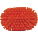 Vikan Hard Bristle Scrubbing Brush Orange 40 mm Bristle Length Polypropylene Handle Tank Brush 205mm Width 130mm Depth 70377