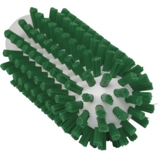 Vikan Green Bottle Brush with 10 mm Bristle Length, 140 mm Overall Length, 50 mm Brush Diameter, Polypropylene Handle 5380502