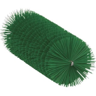 Vikan Polyester Bristle Green Bottle Brush 28mm Bristle Length x 200mm Overall Length x 60mm Brush Diameter 53562