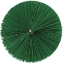 Vikan Polyester Bristle Green Bottle Brush 28mm Bristle Length x 200mm Overall Length x 60mm Brush Diameter 53562