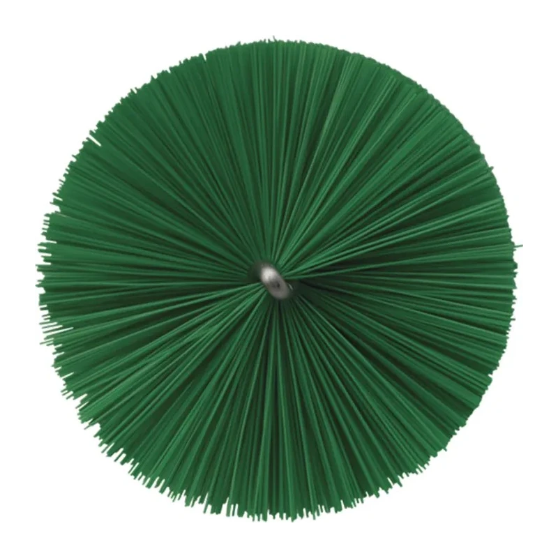 Vikan Polyester Bristle Green Bottle Brush 28mm Bristle Length x 200mm Overall Length x 60mm Brush Diameter 53562