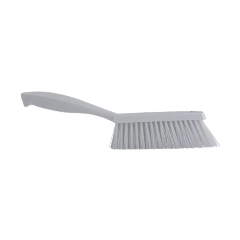 Vikan White Hand Brush with 50 mm Bristle Length, Ergonomic Handle, Suitable for Food Contact 45895