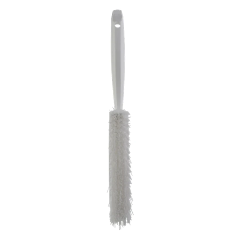Vikan White Hand Brush with 50 mm Bristle Length, Ergonomic Handle, Suitable for Food Contact 45895