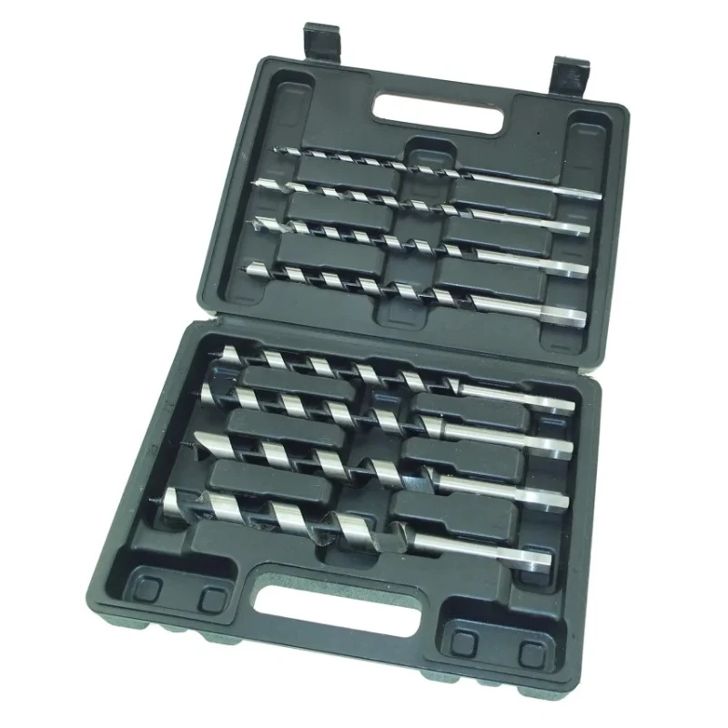 RS PRO 8-Piece High Carbon Steel Wood Twist Drill Bit Set, 6 mm to 20 mm, Auger Bits 507-1681