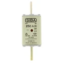 SIBA 250A NH Fuse NH1 500V AC High Rupture Capacity Blade Type 4184219