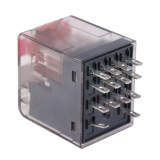 TE Connectivity PCB Power Relay 230V AC Coil, 6A Switching Current, 4PDT PT570T30 8-1415001-1