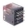TE Connectivity PCB Power Relay 230V AC Coil, 6A Switching Current, 4PDT PT570T30 8-1415001-1