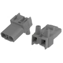 RS PRO Non-Fused Terminal Block, 2-Way, 2.5mm² Wire, 16A, Nylon, 400 V, Screw Termination 492-8744