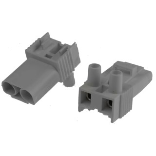 RS PRO Non-Fused Terminal Block, 2-Way, 2.5mm² Wire, 16A, Nylon, 400 V, Screw Termination 492-8744