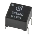 Murata Power Solutions Through Hole Pulse Transformer 0.0423611111 Turns Ratio, 2 mH Primary Inductance, 1Ω Primary 78250C