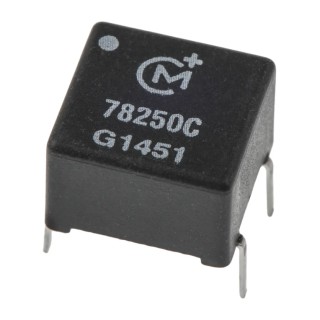 Murata Power Solutions Through Hole Pulse Transformer 0.0423611111 Turns Ratio, 2 mH Primary Inductance, 1Ω Primary 78250C