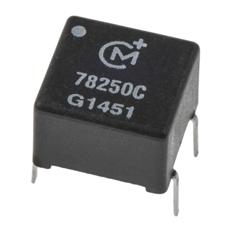 Murata Power Solutions Through Hole Pulse Transformer 0.0423611111 Turns Ratio, 2 mH Primary Inductance, 1Ω Primary 78250C