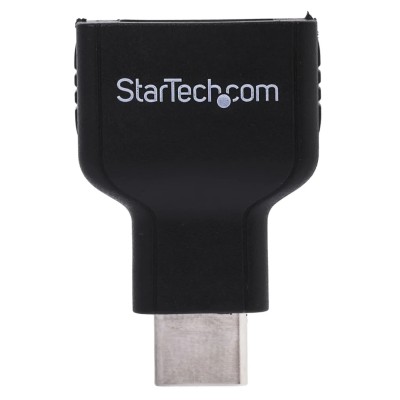 StarTech.com USB Adapter Male USB Type C to Male USB Type A USB 3.2 Black USB31CAADG