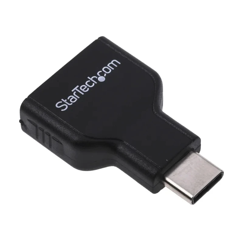 StarTech.com USB Adapter Male USB Type C to Male USB Type A USB 3.2 Black USB31CAADG