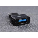 StarTech.com USB Adapter Male USB Type C to Male USB Type A USB 3.2 Black USB31CAADG