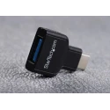 StarTech.com USB Adapter Male USB Type C to Male USB Type A USB 3.2 Black USB31CAADG