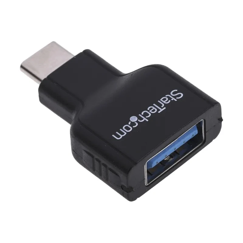 StarTech.com USB Adapter Male USB Type C to Male USB Type A USB 3.2 Black USB31CAADG