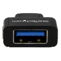 StarTech.com USB Adapter Male USB Type C to Male USB Type A USB 3.2 Black USB31CAADG