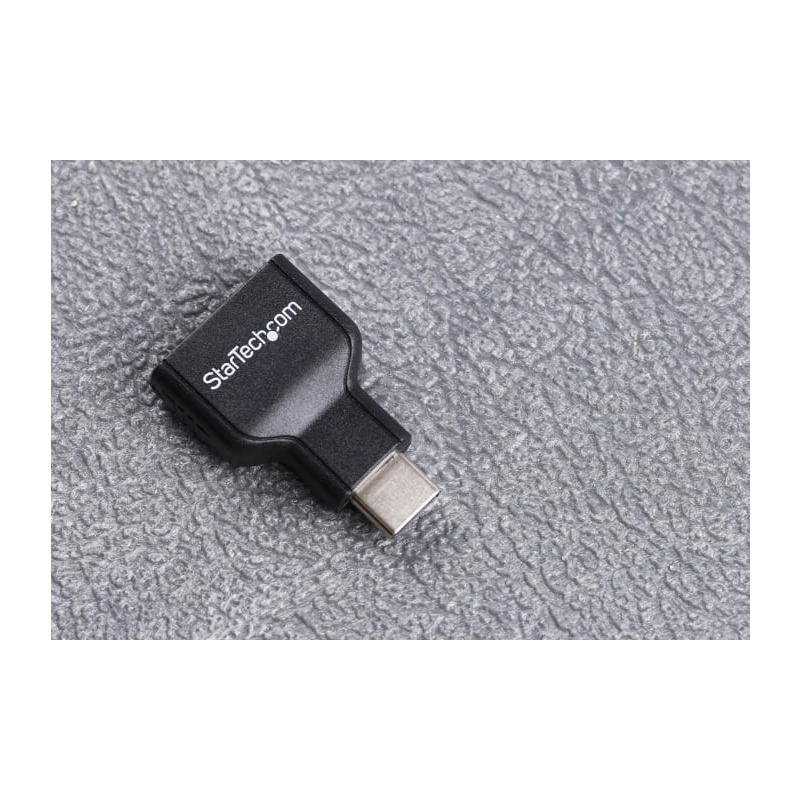 StarTech.com USB Adapter Male USB Type C to Male USB Type A USB 3.2 Black USB31CAADG